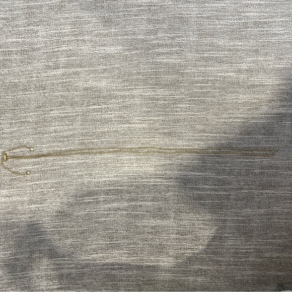 NWOT KENDRA SCOTT Brushed Gold Adjustable Chain Necklace - Picture 7 of 8